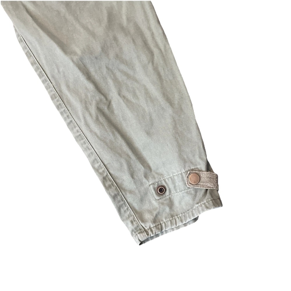Pistola Women's Cargo Pants 24 In Waist Drawstring Army Green  26" Inseam Gorp - Picture 8 of 9